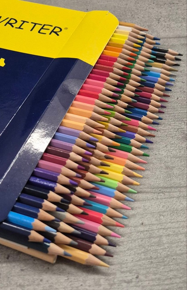 Marco 4100-100CB Colored Pencils 100 Colors – Artist Drawing Set
