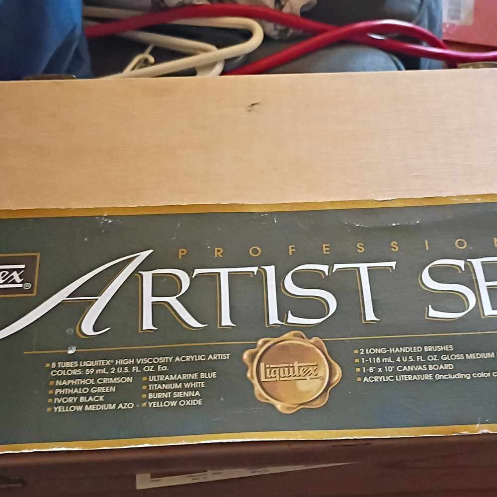 Liquitex Artist Acrylics High Viscosity Acrylic Paint Set, 8 x 59 mL Multicolor