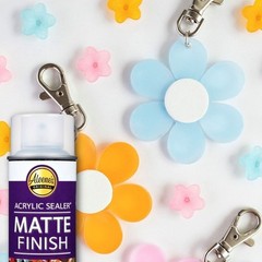 Clear Acrylic Spray Sealer Matte Finish Fast Drying Indoor Outdoor Crafts New