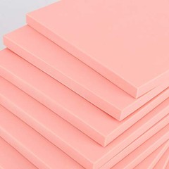 5 PCS 8.3 x 11.8 Inch Pink Large Rubber Stamp Carving Linoleum Blocks,