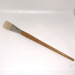 Escoda Clasico Hog Paint Brush Series 4628 Short Flat #28 Spain 13.25”