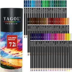 Colored Pencils for Adult Coloring Books, 72 Color Pencil Set, Soft Core Color P