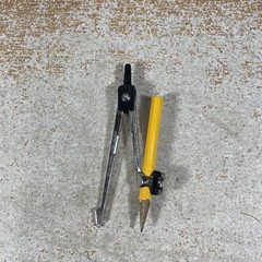 Vintage Helix Drawing Compass Pencil Holder Pat 2118106, 70’s,80’s