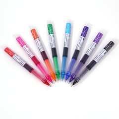 EYEYE 8 Assorted Colors 1.0mm Rollerball 1 Count (Pack of 1), Multicolor