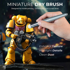 Miniature Paint Brushes Dry Brush – 20PCS Model Paint Brush Set with Nylon Case
