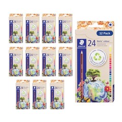 Colored Pencils Set (12-Pack) for School Supplies – Break-Resistant Lead, Sus…