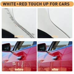 Tire Marker White Red – 8 Pack Paint Pens for Car Tires Lettering, Premium Profe