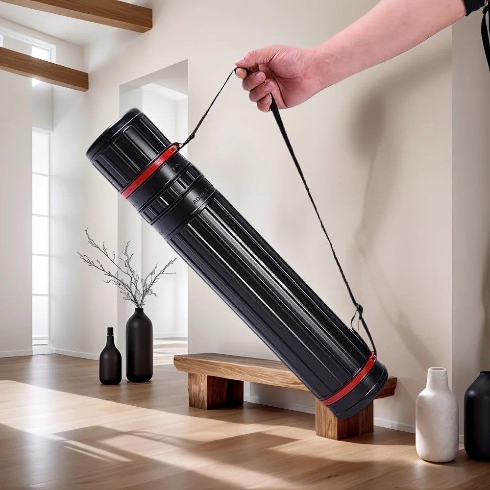 Telescoping Poster Tube Extendable For Artwork Documents Maps Holder