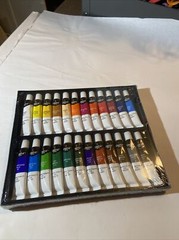 Castle Art Supplies 24x 12ml Premium Quality Oil Paint Set No Box Lid