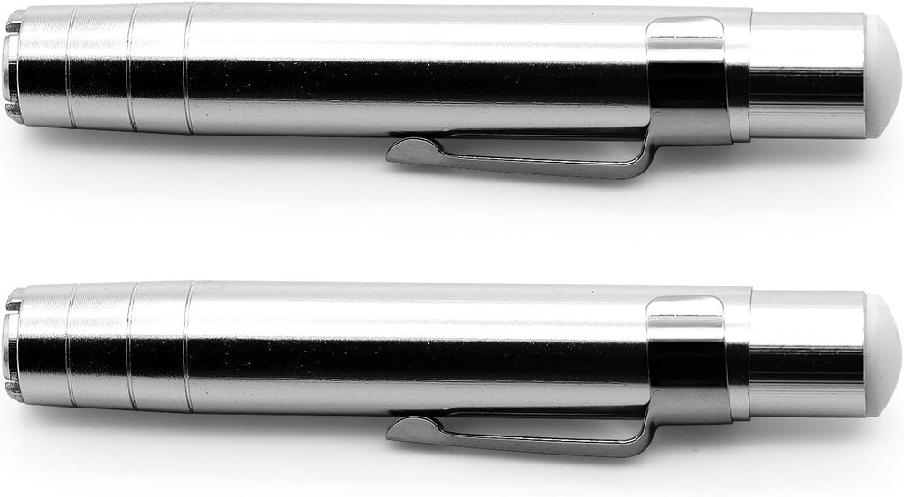 RALIS 2 Packs Aluminum Alloy Chalks Holder, For 1 Count (Pack of 2), Silver