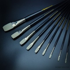 Rosemary & Co Ivory Long Flats Brushes Full Range Singles Fast Shipping