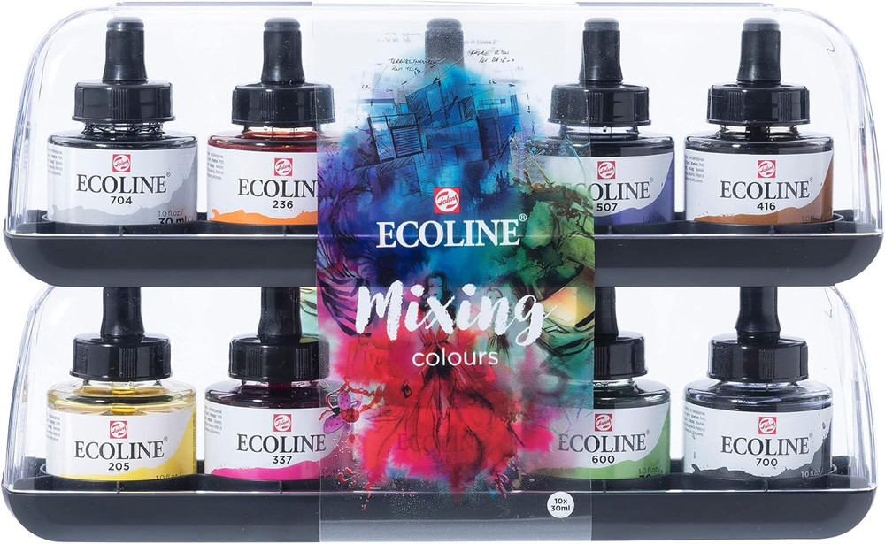 Liquid Watercolour Mixing Set 10 X 30 Ml (11259902)