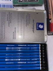 Big Lot of Drawing Pencils Staedler Generals Wolff’s Staedler Mars Lumograph