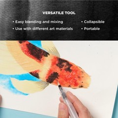 Sakura Koi Water Brush – Water Brush for Watercolor – 4 ml Tank – Small Brush