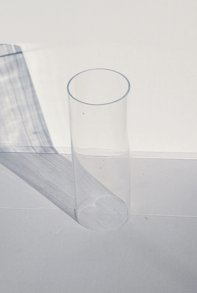 Acrylic tube 4″ in diameter OD with 1/8″ thick wall CUSTOM CUT