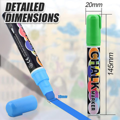 Window Chalk Markers for Cars, Liquid Chalk Marker Pens for Glass