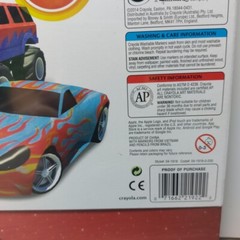 Crayola Virtual Design Pro Cars Collection Markers Pencils Sealed 2014