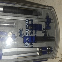 Helix Oxford 8 Piece Technical Drawing Set Brand New Sealed