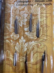 Speedball 2967 No. 20 General Purpose Art Calligraphy Pen Set 1998 NOS