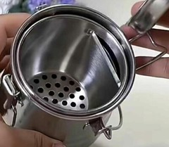 Artist Brush Clean Bucket Stainless Steel Brush Washer for Oil Painting Medium