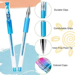 Vibrant 100-Color Glitter Gel Pens for Journaling & Crafting – Gift Ready!