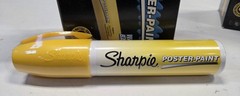 Sharpie Poster Paint Extra Bold Point Yellow 6pk