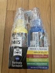 Dots Set, 6 Piece Acrylic Paint Kit Featuring 6 Colors for DIY Indoor & Outdoor
