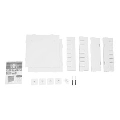 2PCS 64-Grid Paint Bottle Organizer, Wall-Mount Paint Holder, Paint Storage Rack