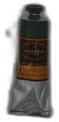 Charvin Extra Fine Professional Acrylic Paint – Olive Green, 60ml Tube