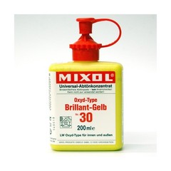 Mixol Universal Tints, Oxide Brilliant Yellow, #30, 200ml 6.8 Fl Oz (Pack of 1)