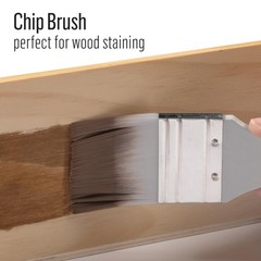5 PCS Furniture Restoration Kit, 1 Sanding Block, 1 Wood Grainer, 3 Chip Brushes