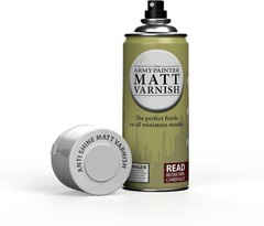 Anti Shine Matt Varnish 400ml Acrylic Spray for Miniature Painting