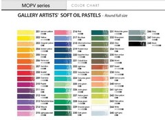 MUNGYO Gallery Artists’ Soft Oil 1 Count (Pack of 48), Assorted Colors