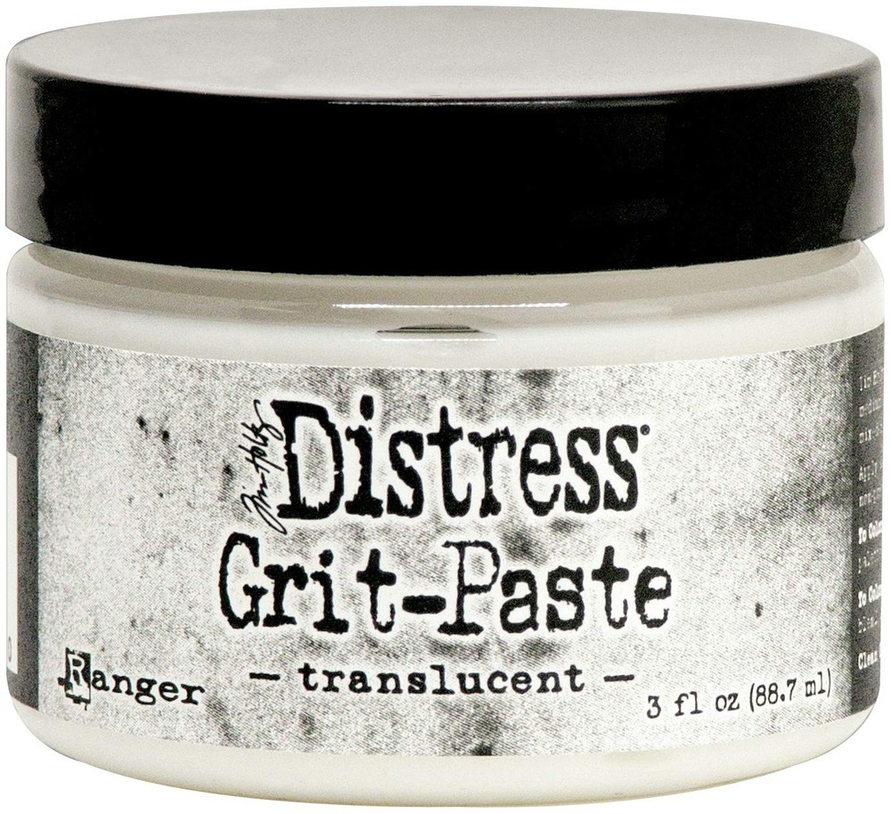 Tim Holtz Distress Grit Paste 3oz Translucent Texture Paste for Mixed Media