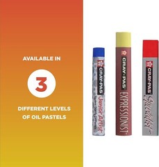 Sakura Cray-Pas Junior Artist Oil Pastels, Assorted Colors, Set of 25