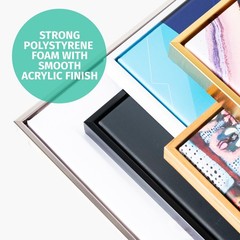 Pixy Canvas Floater Frame 12×12 for 3/4 (0.75) inch Deep Canvas Paintings/Can…