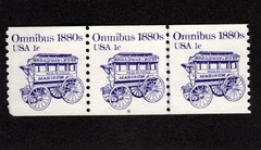 1981-1991 Choice of Transportation Coils Coil Stamps & Plate Number Strip US MNH