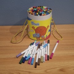 Alcohol Markers Brush & Fine – 168 Colors Double Tipped Art Markers