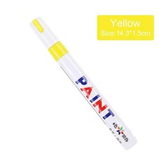 3 PCS Waterproof Permanent Paint Marker Pen Car Tyre Tire Tread Rubber Metal NEW