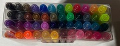 48 Count Artsmith Dual Tip Markers Fine Tip & Brush Water-based New