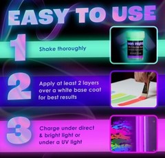 Glow In The Dark | Luminescent | Phosphorescent | Self-luminous Pain