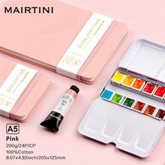 Mairtini Academy Grade Brilliant Series Pure Cotton Portable A6, Pink