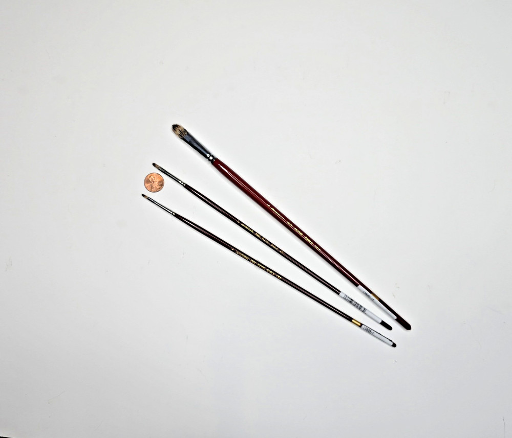 L5525- Langnickel Royal Sable Long Handle Filbert Brush 3 pc set – 15% discount