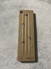 Caran d’Ache Nespresso Pencil in Cedar Wood Graphite-Set of 3- Recycled Lead