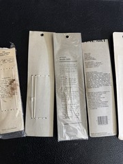 Vintage Artist Paint Brush Lot Craftint Fine Sable Rose Art Red Sable New
