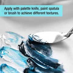 U.S. Art Supply Impasto Clear Acrylic Gel 16.9 Fl Oz (Pack of 1),