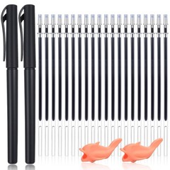 2 Pcs Magic Pens & 20 Refills for Magic Practice Copybooks, Disappearing Invisib