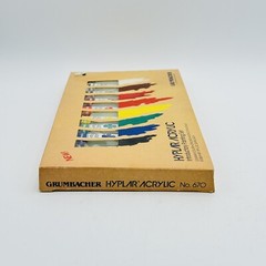 Grumbacher Hyplar Acrylic Introductory Paint Set No. 670 Set of 8 W/ 2 Brushes