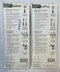 2 – Tombow 62039 Fudenosuke Brush Pens, 3-Pack. Soft, Hard, and Twin Tip Markers