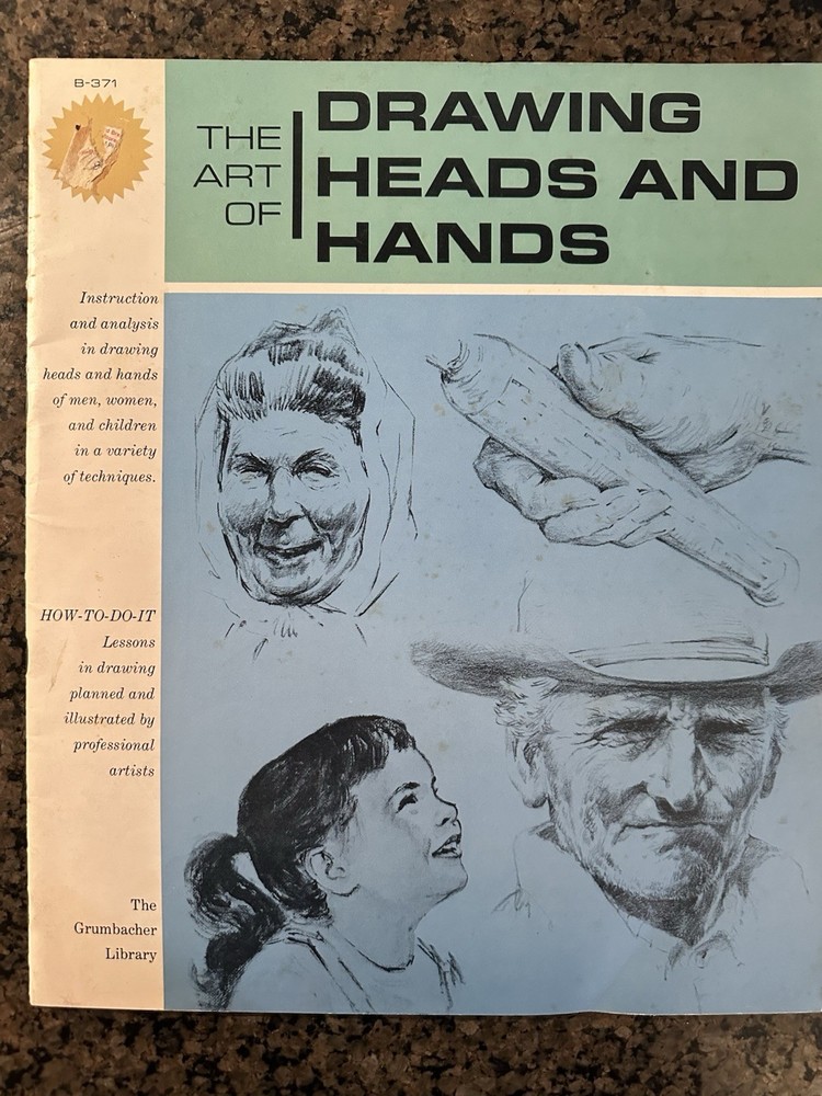 Vintage Art of Drawing Heads and Hands The Grumbacher Library